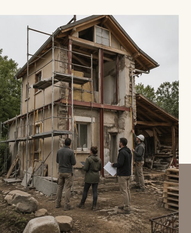 Реконструкция загородного дома под ключ в Новоалтайске от бюро